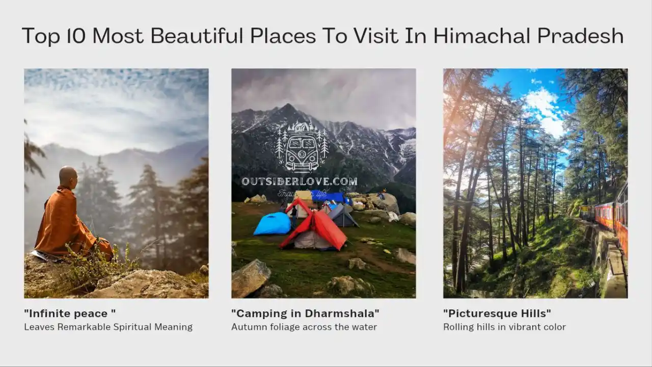 Most beautiful places in Himachal Pradesh 